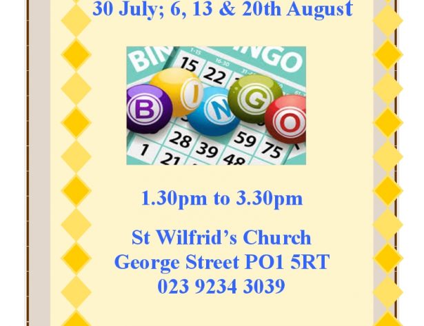 Bingo at St Wilfrid's