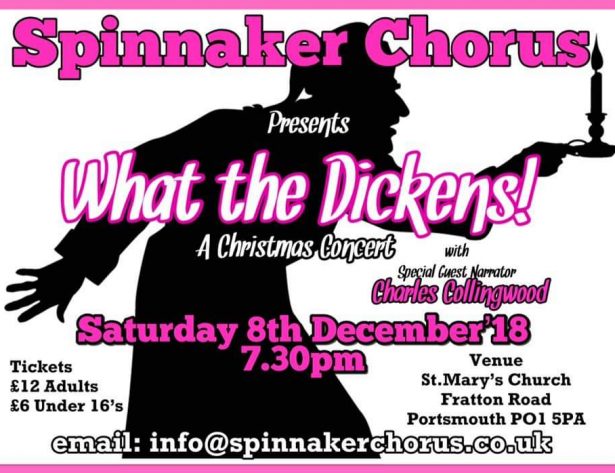 Spinnaker Chorus, "What The Dickens" Christmas Show