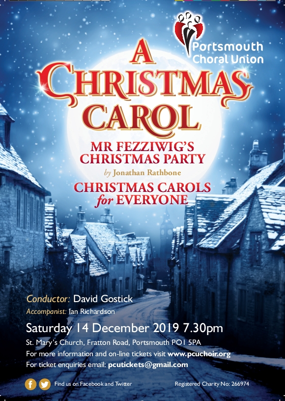 A Christmas Carol Portsmouth Choral Union at St Mary’s Portsea Parish