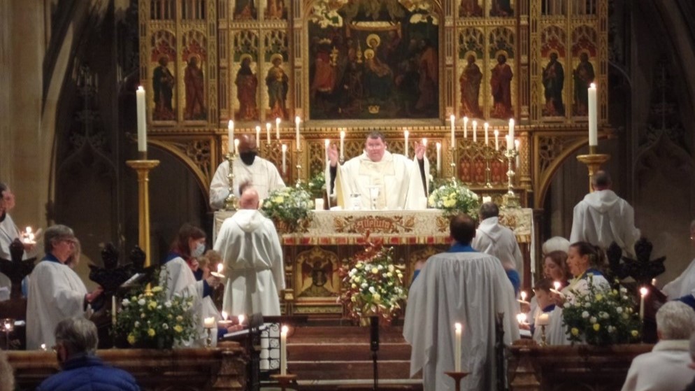 Eucharist on Easter Sunday