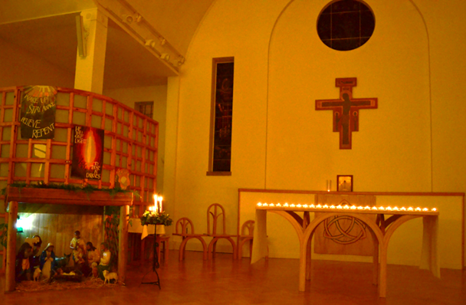 The Nativity at St Faith's Church