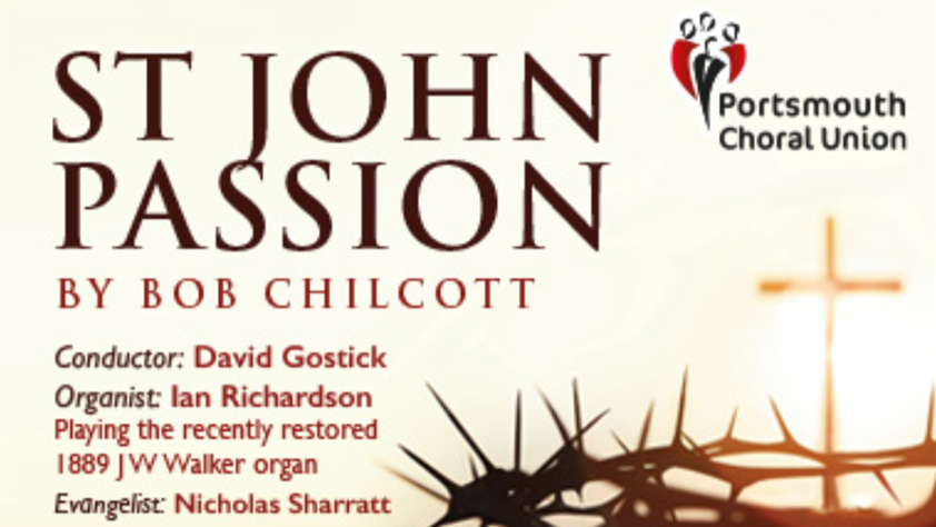 Poster for PCU's rendition of St John Passion