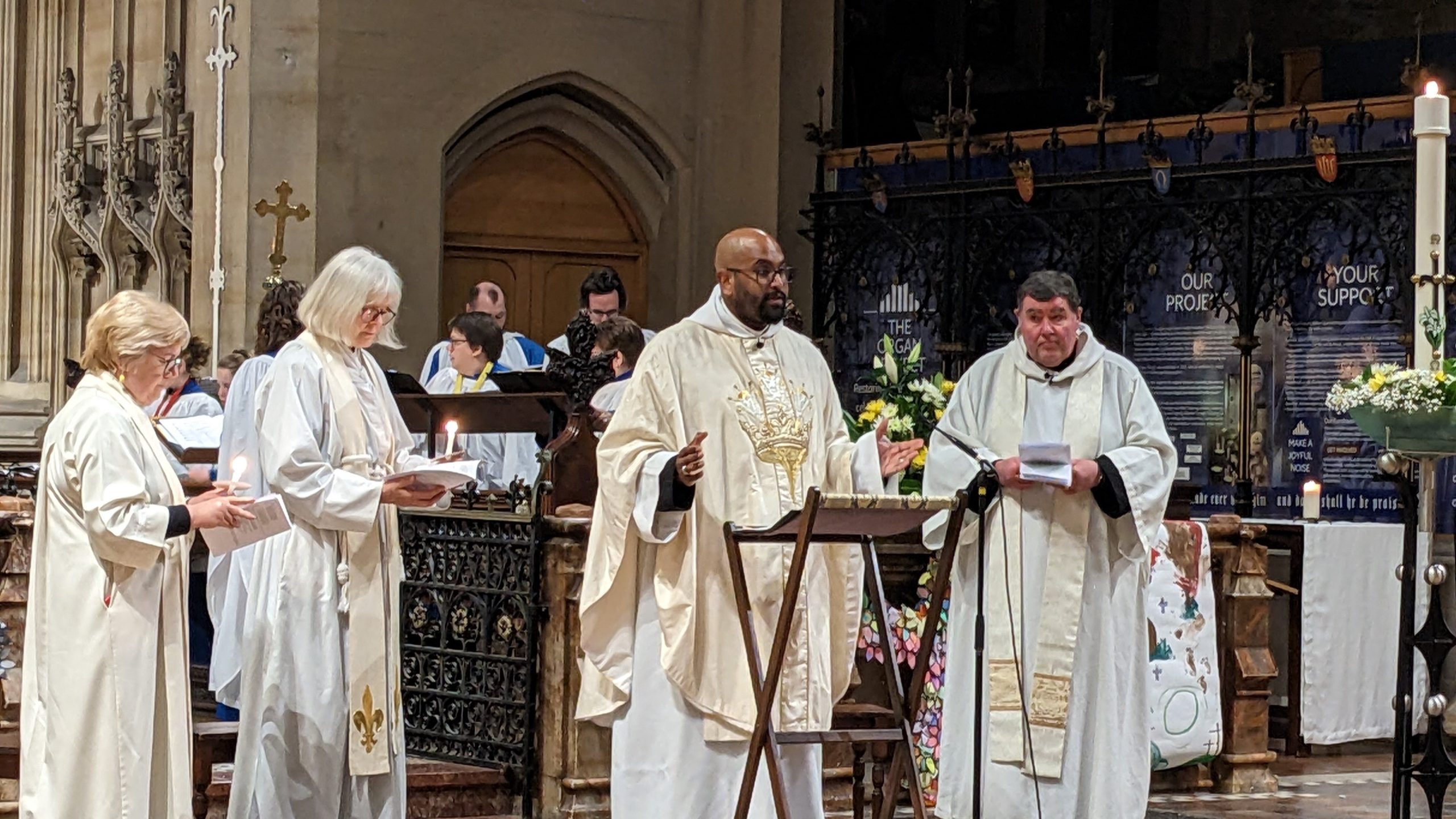 Fr Rajiv at St Mary's