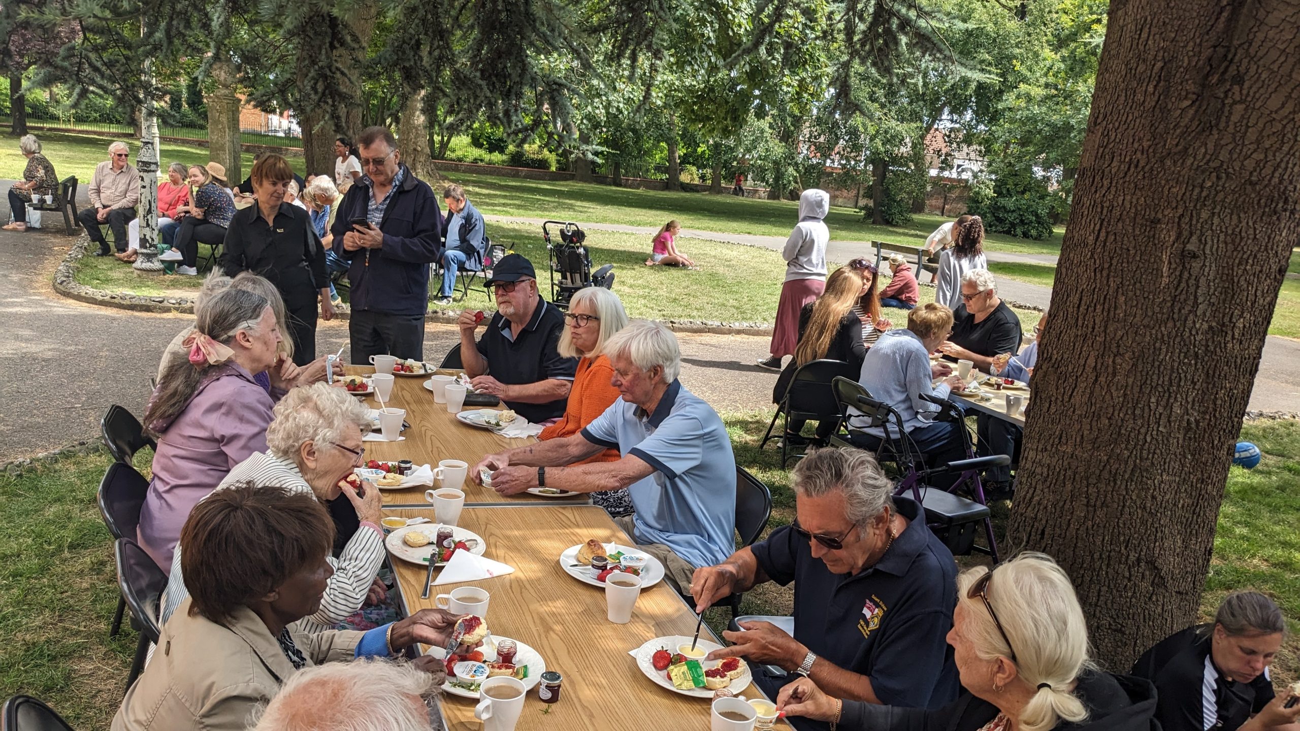 Strawberry Tea in St Mary's Churchyard