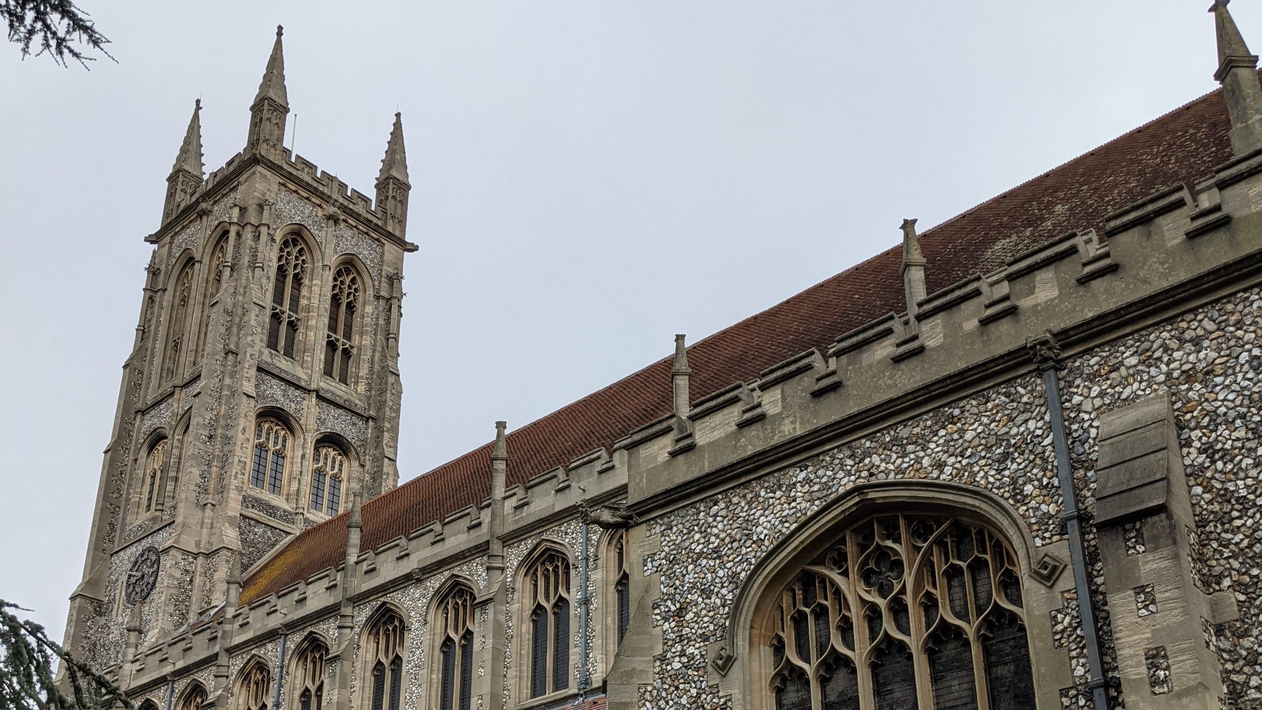 The church tower