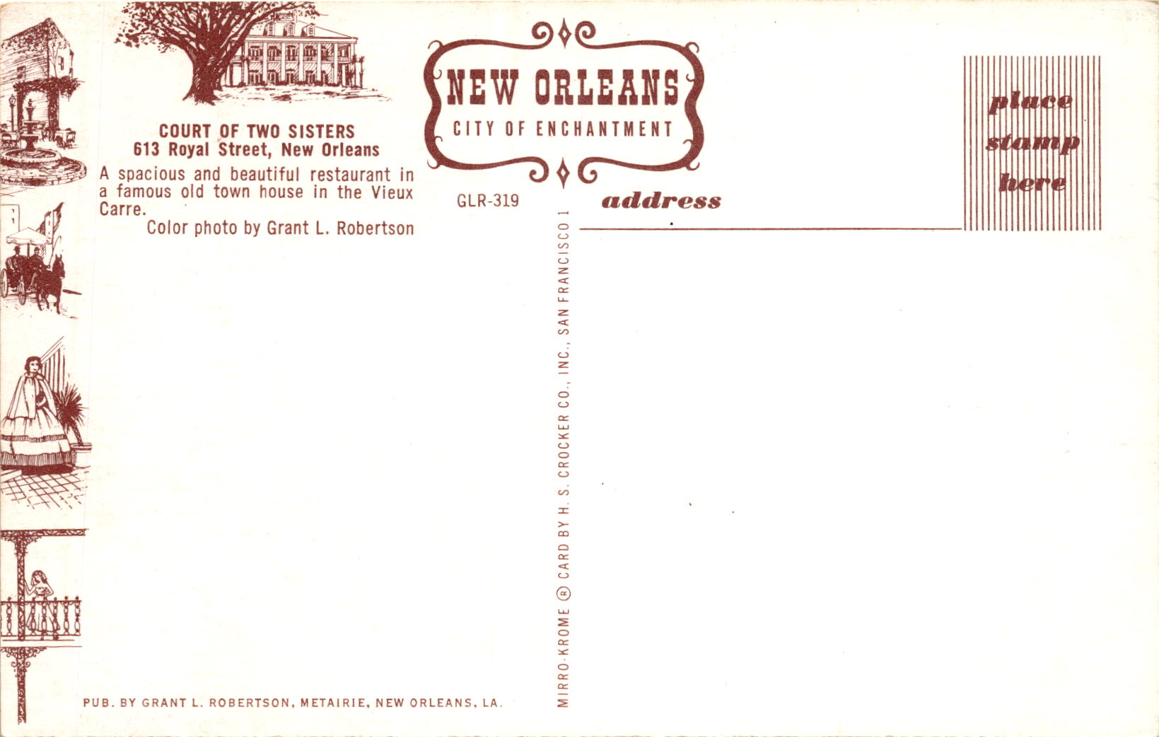Back of Postcard