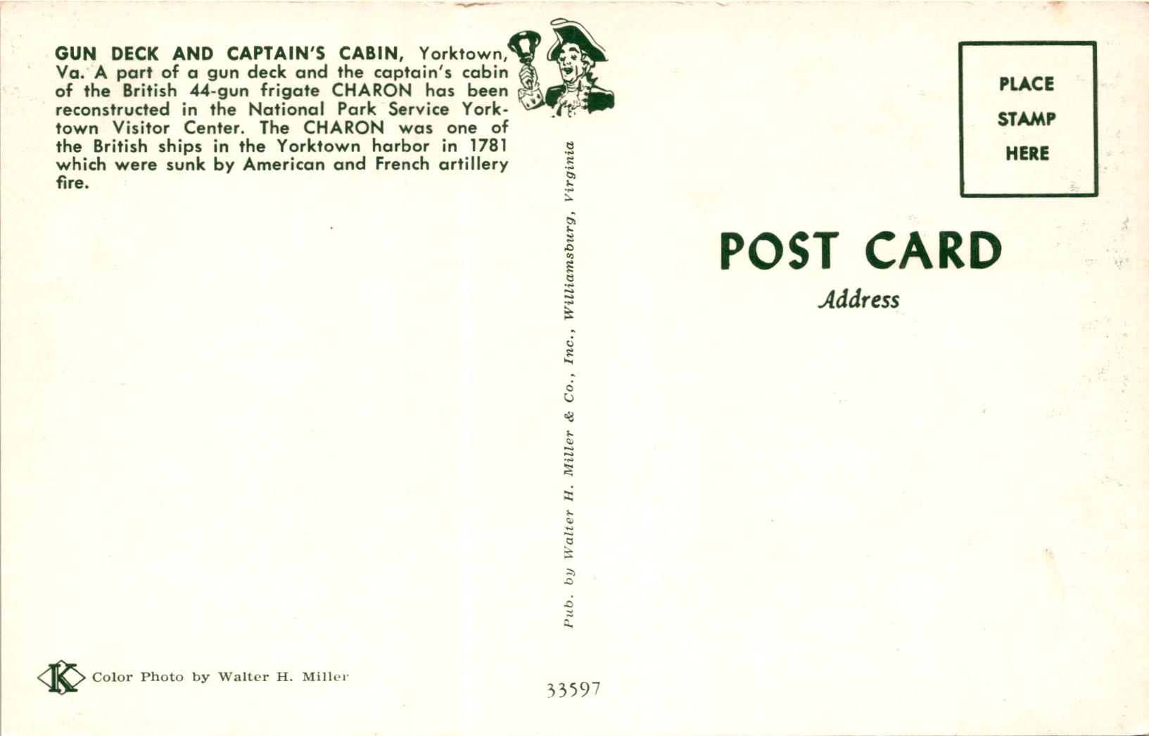Back of Postcard