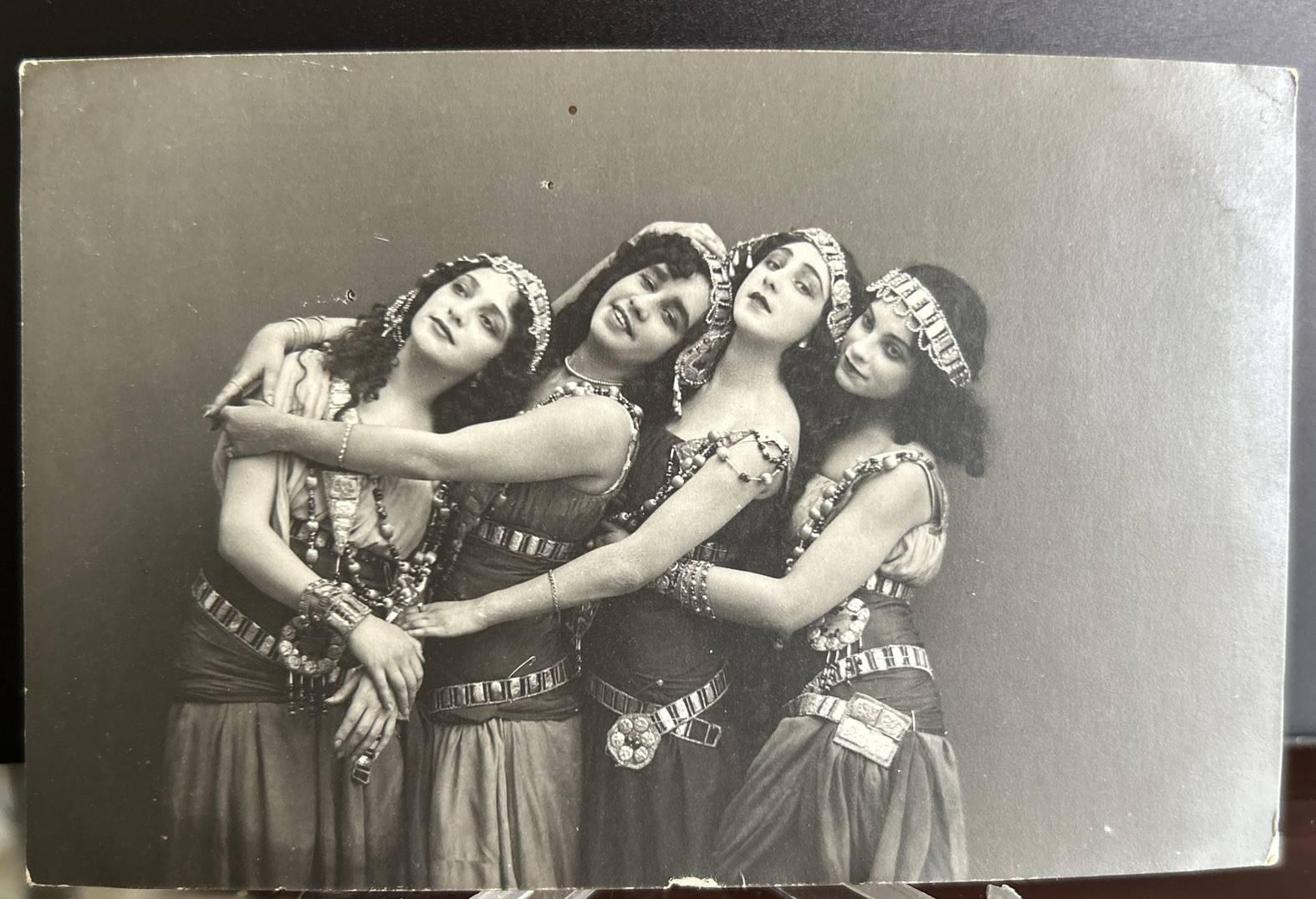 Russian Ballet Froman Devilier Shelepina Mikhailovna Real Photo Postcard