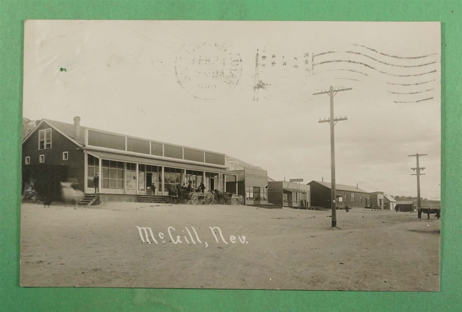 McGill Nevada Dr Who Real Photo Postcard