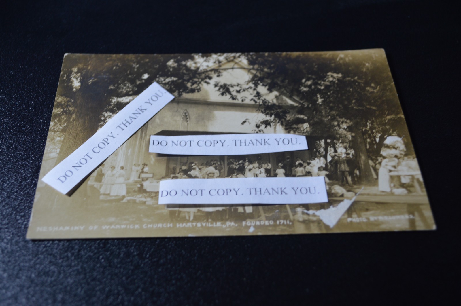 Neshaminy Of Warwick Hartsville Bucks County Pennsylvania Photo By WS Lukens Real Photo Postcard