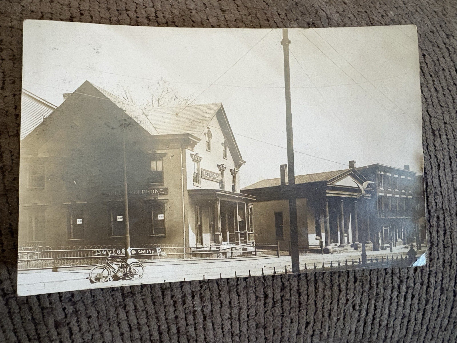 Doylestown Bucks County Pennsylvania Real Photo Postcard