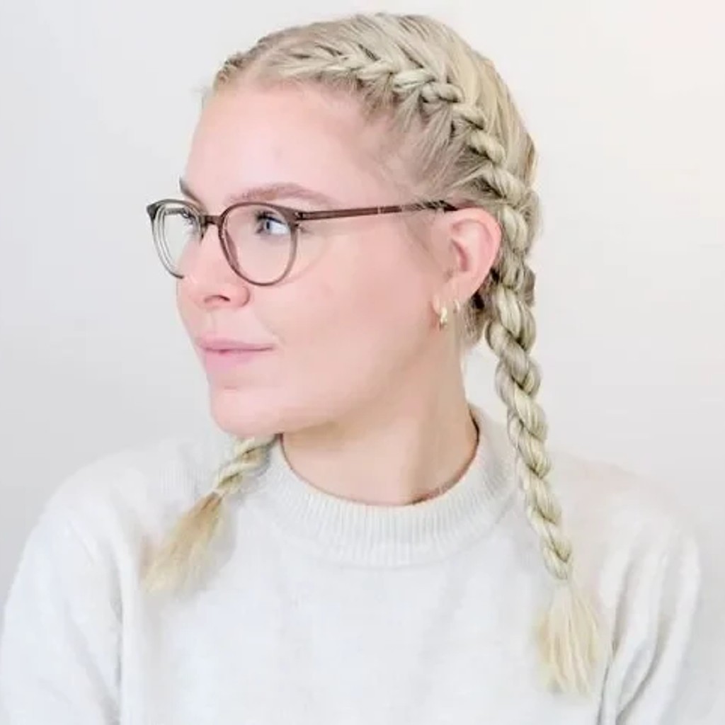 French Braid For Beginners - Easy 