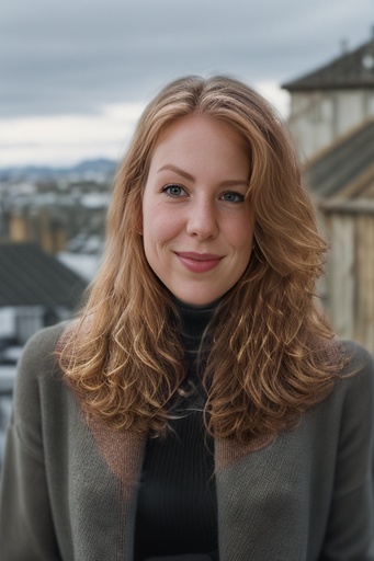 Headshot photo of a red haired woman