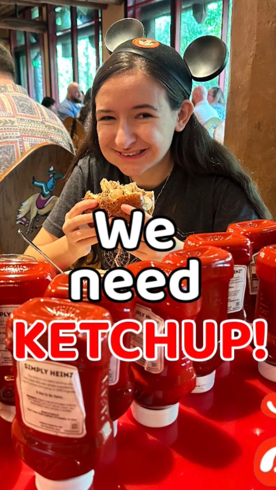 Have you ever asked for ketchup at Whispering Canyon Café? We had no idea what we walked into, but w