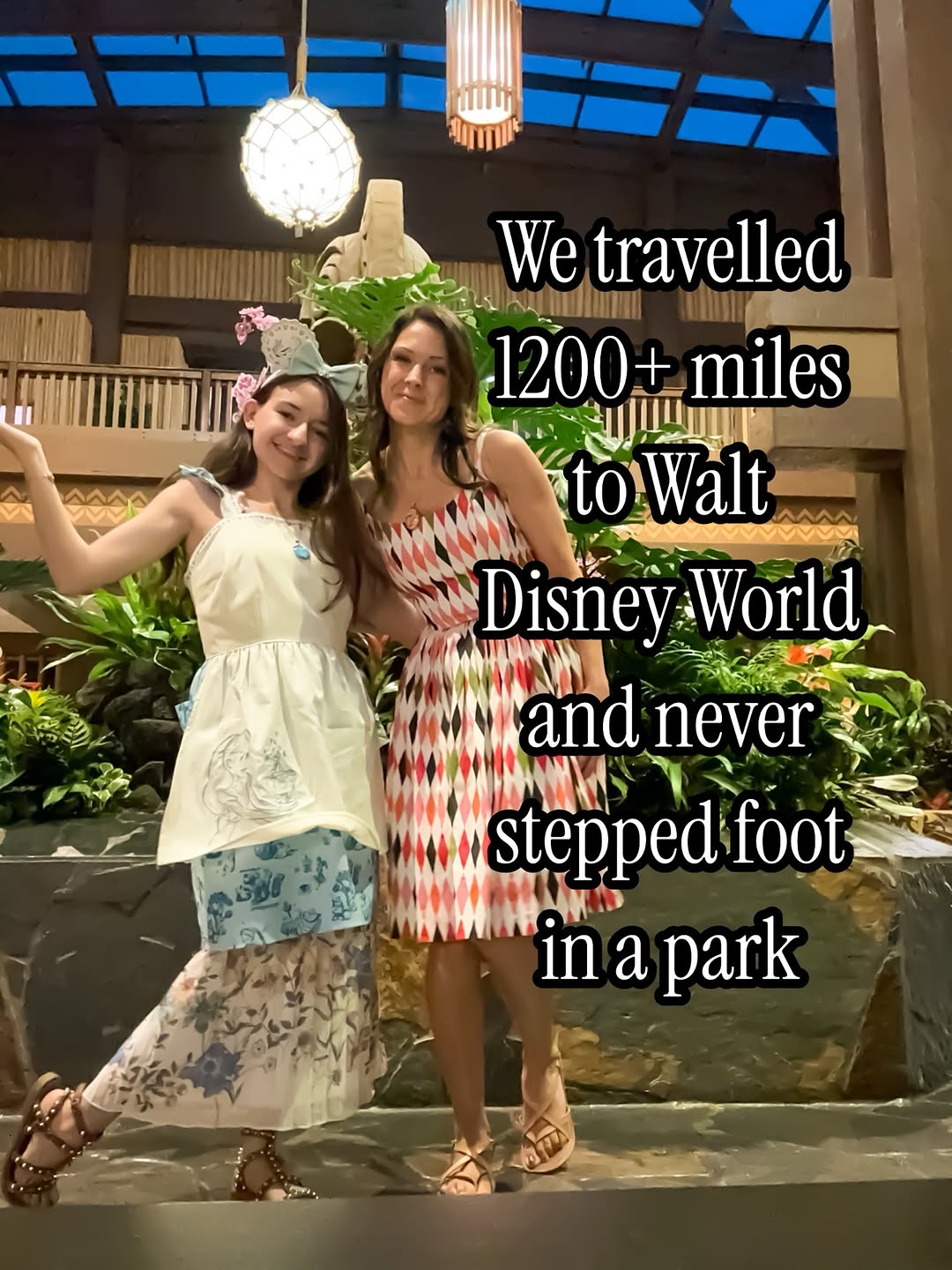 For the first time in forever, we skipped the parks and headed straight to the resorts! ✨

We’ve alw