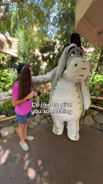 Eeyore brought a little light and comfort to our childhood.
We love you just the way you are. 🫏