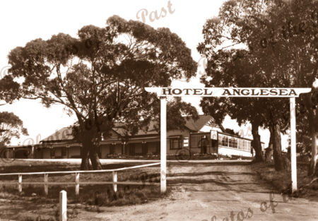 Anglesea Hotel, Anglesea, Vic.Victoria. Great Ocean Road c1940s
