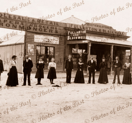 Fullarton & Blackwell General Store, Naracoorte SA. South Australia. c1900s