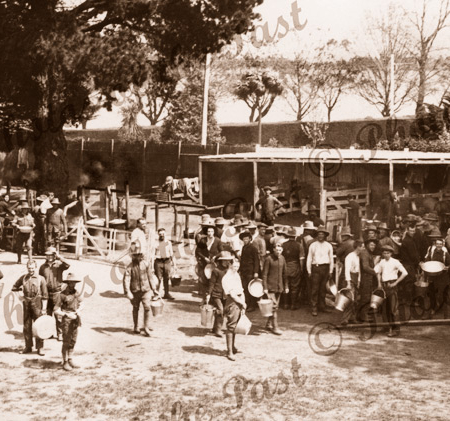 Australian Expeditionary Forces, Ballarat, Vic.c1915. Victoria. Military.