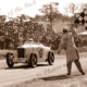 Les Murphy winning Australian Grand Prix, Victor Harbor, SA. 26 December 1936. South Australia. car racing