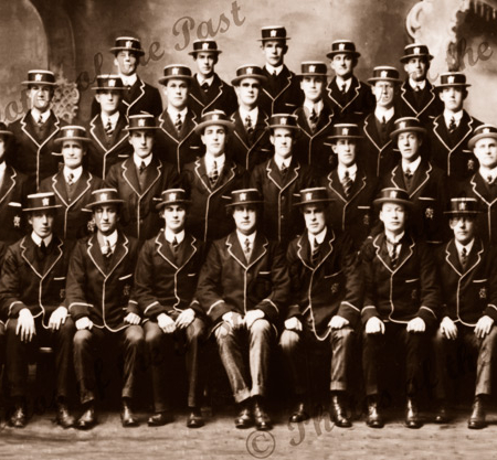 Port Adelaide Football Team. Tasmanian Tour (no names) July 1912