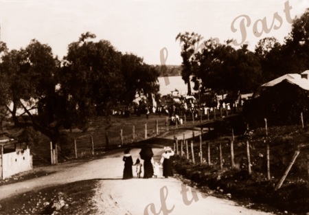 Mannum, SA. South Australia. Murray River. 1909