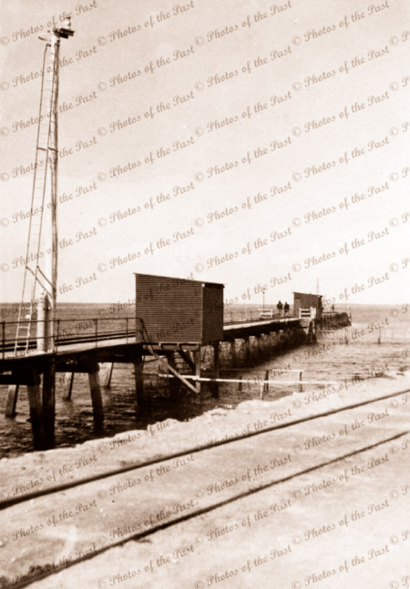 Jetty at Cowell, SA. South Australia. C1938. Pier