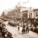 Police marching along Rundle St, Adelaide, South Australia, c1900