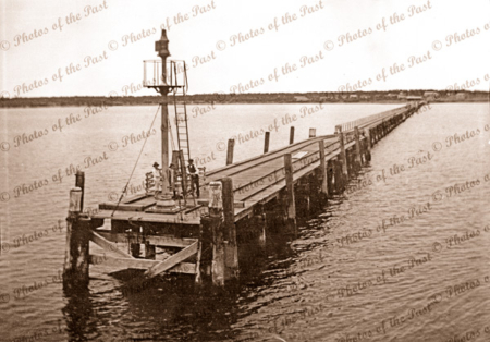 Denial Bay Jetty, South Australia, 1938, pier