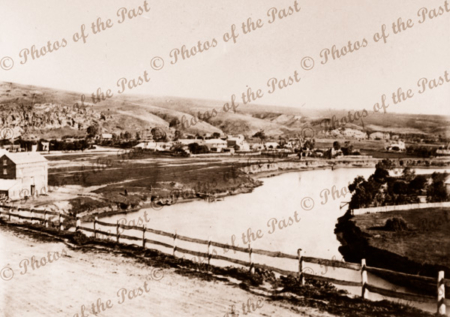 Onkaparinga River at Noarlunga. South Australia. Early township