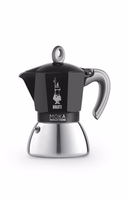 Moka Induction Koffiemaker Zwart 2T