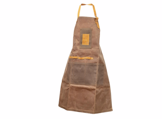 Kuchenschurze Braun 64X83Cm Baumwolltuch