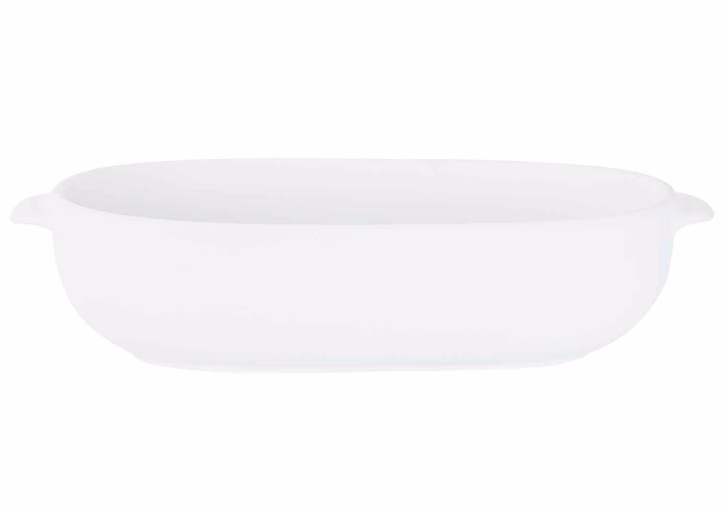 Tasty White Plat A Four 18,5X11,5Xh5Cm Ovale