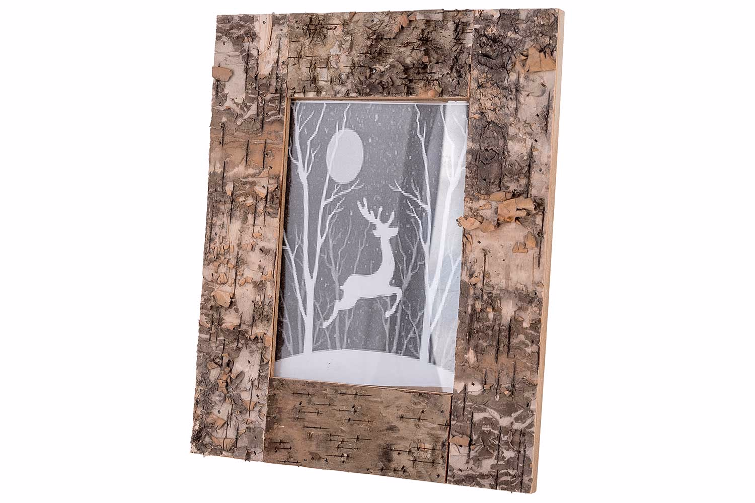 Cadre Photo Bark Brun 21,7X1,5Xh27Cm Rec Tangle Bois