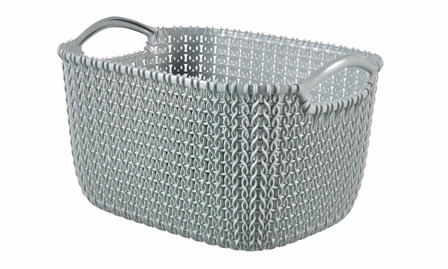 Knit Manne S Re 8L Misty Blue 30X22X17Cm