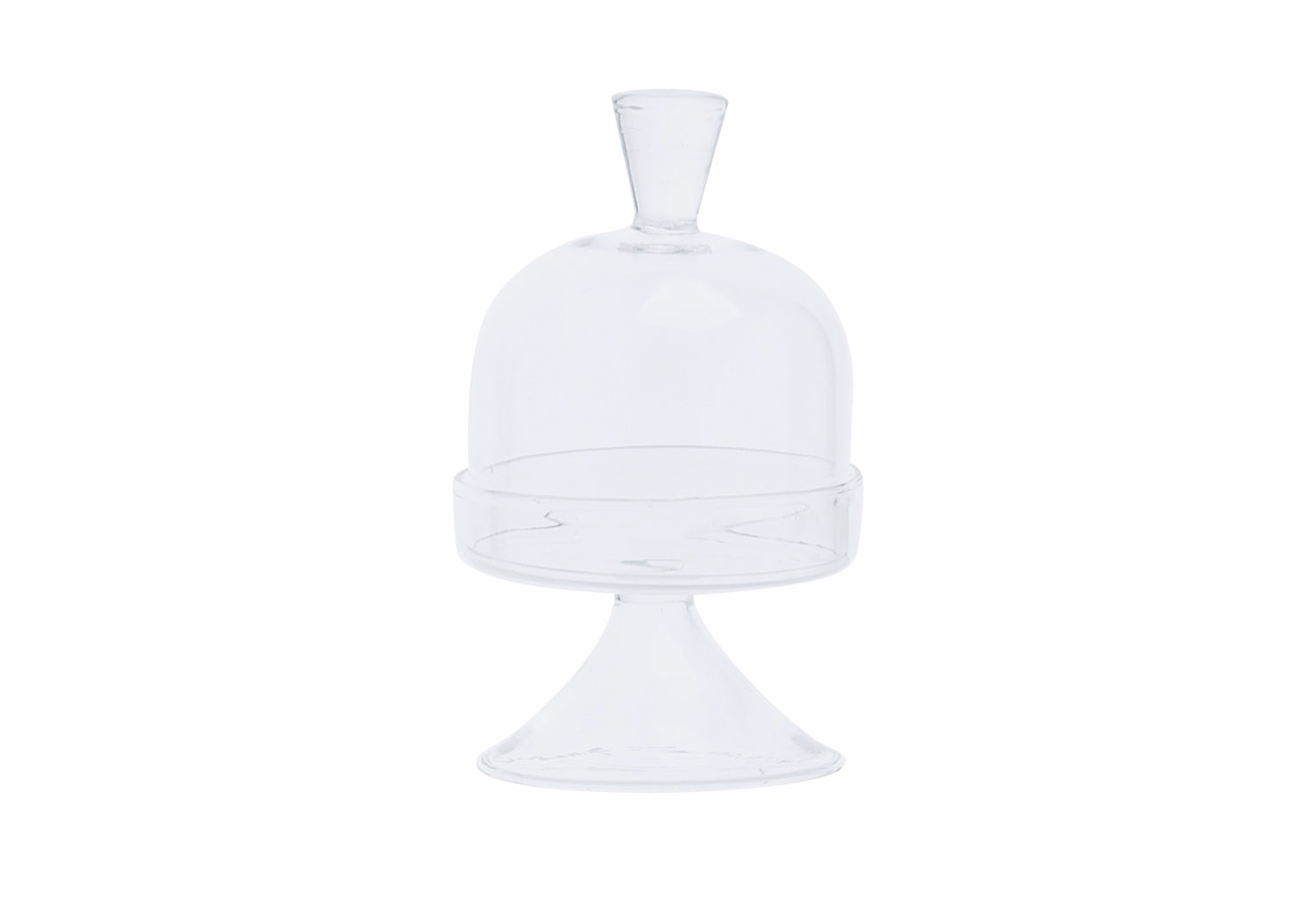 Candy Box Glass D6Xh12Cm