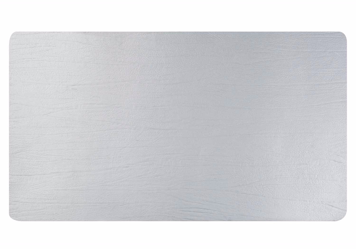 Placemat Leather Recycle Light Grey 43.5X28.5Cm - Rectangular