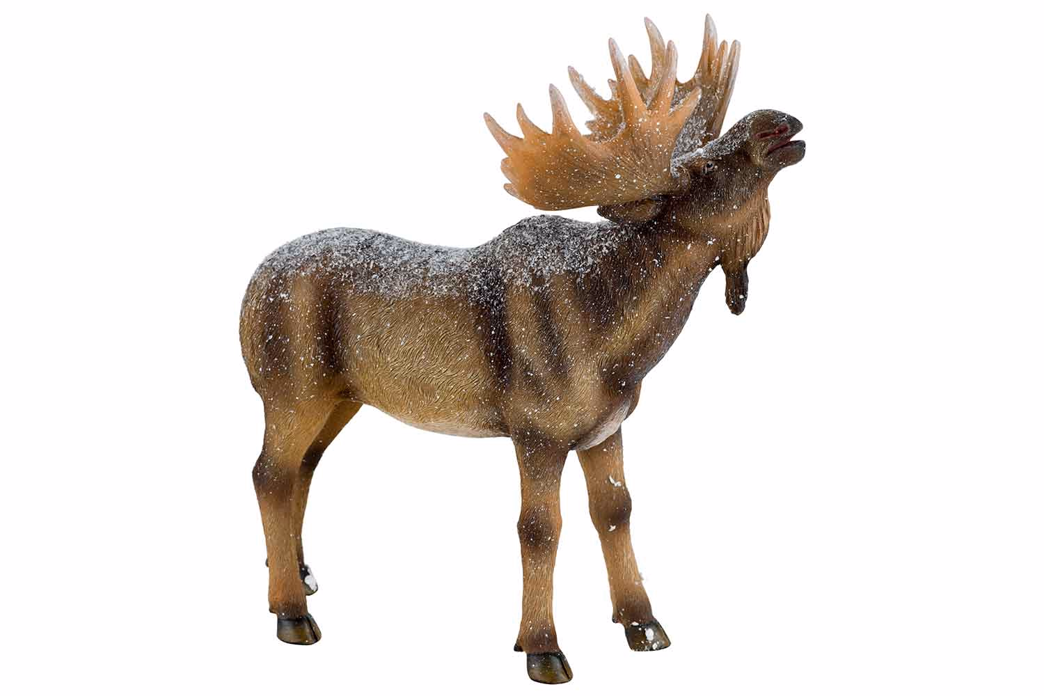 Elk Snow Brown 29,7X18,6Xh33Cm Resine