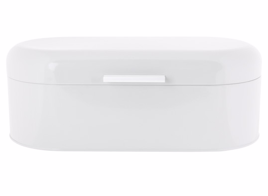Breadbox White 43.5X21Xh16Cmmetal Coating
