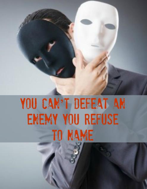 Masked man