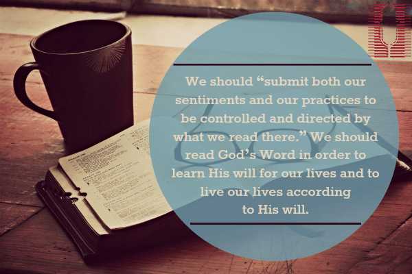 Bible reading