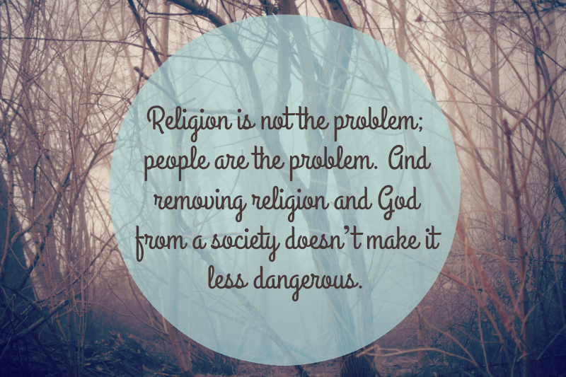 Religion not the problem