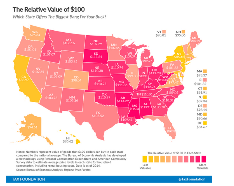Taxation map
