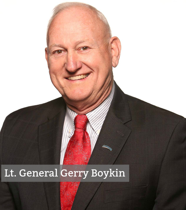 Lt. general gerry boykin