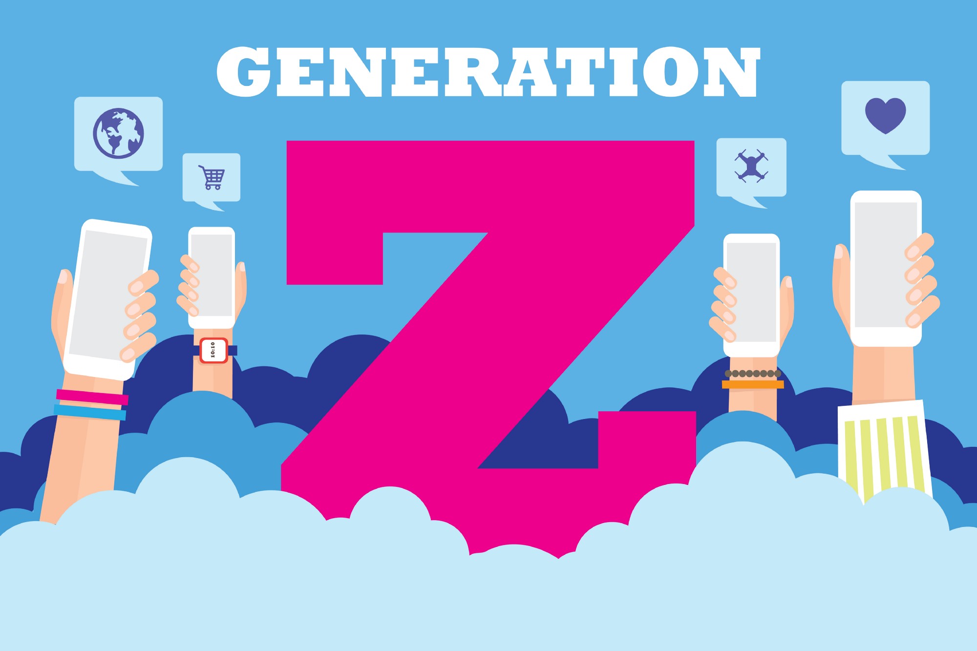 Gen z multi media