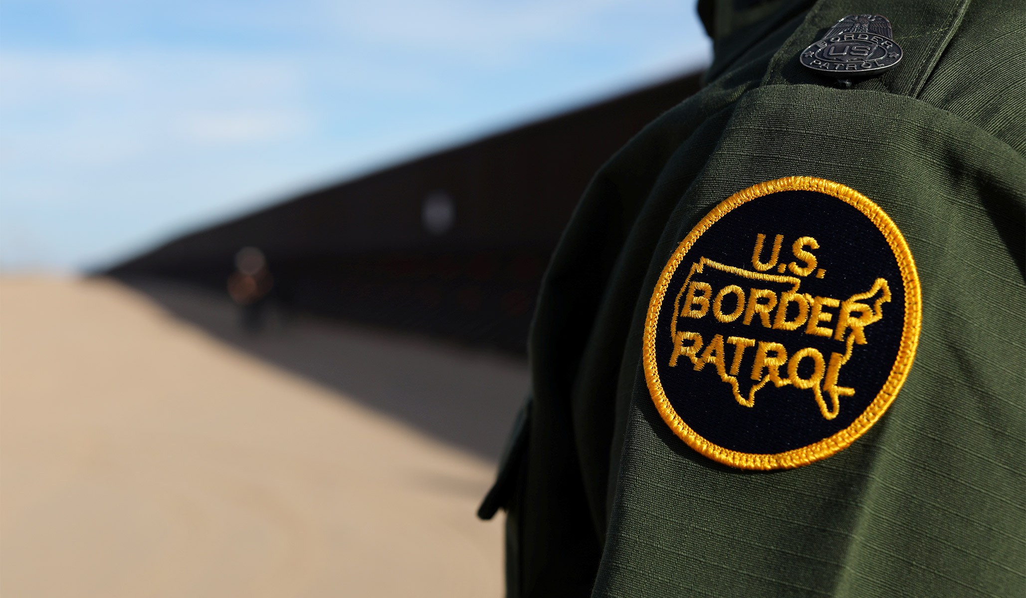 Border patrol patch wall