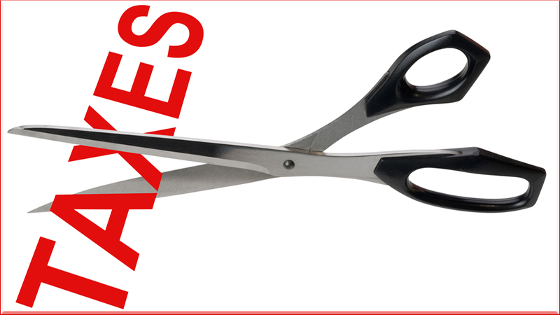 Taxes cut 1