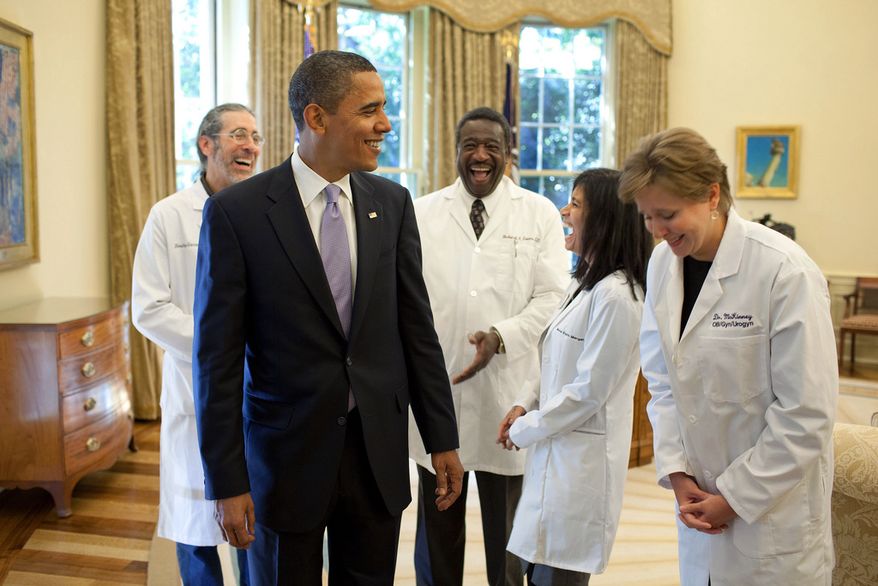 Obama health care workers