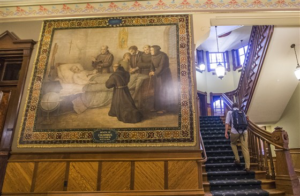 Christopher Columbus Mural at ND