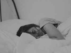 woman sleeping